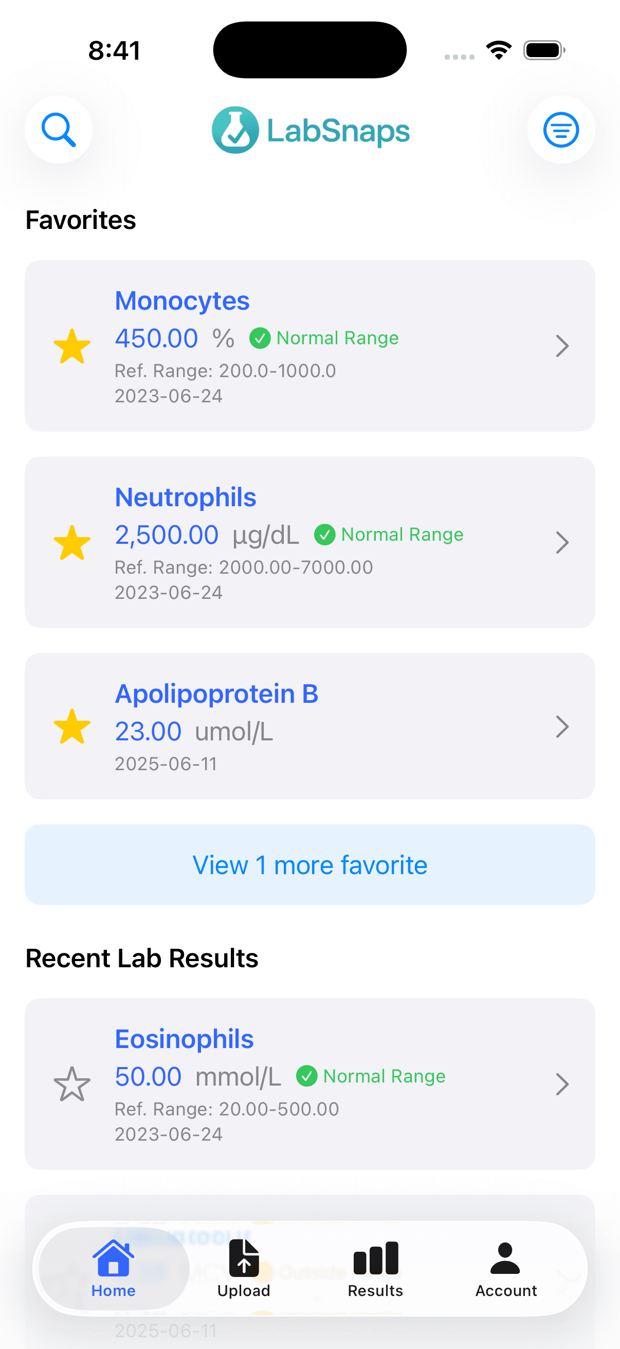 LabSnaps app screenshot 1
